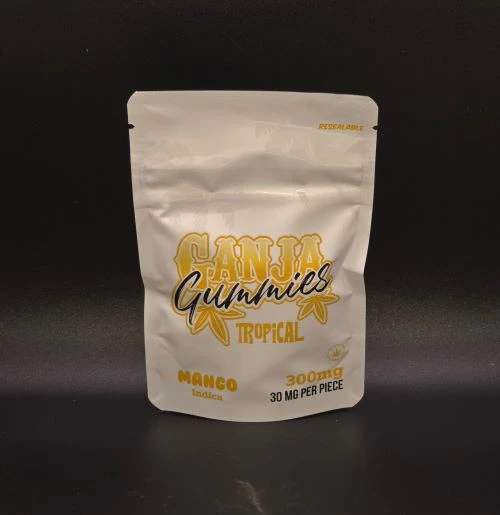 Ganja Gummies - MANGO 300mg GUMMIES Main Image