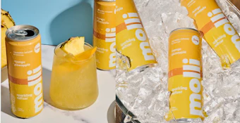 MOLLI - DRINK - Mango Pineapple - 4PK - 40MG