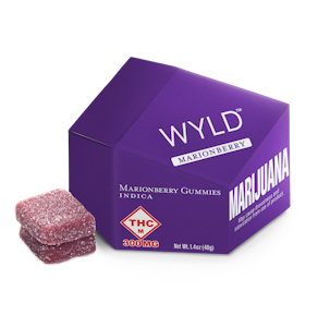 WYLD - WYLD - MARIONBERRY HIGH DOSE 300MG GUMMIES