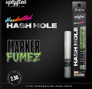  Uplyfted-Donut-Live Rosin-Marker Fumez X Canal St. Runtz-.5g Hash Rosin-2.5g-45.32%