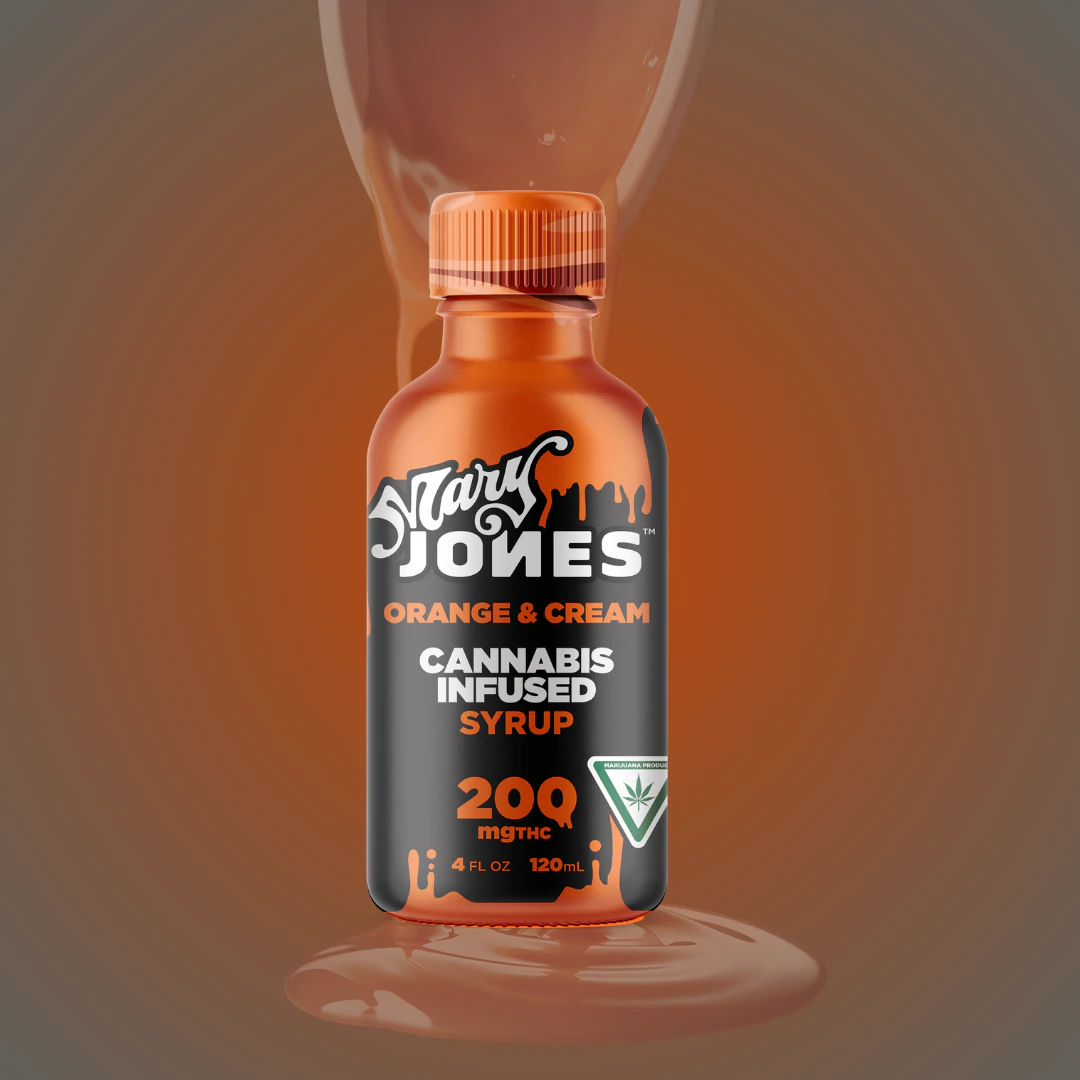 Mary Jones - Mary Jone's Syrup 200MG - Orange & Cream Main Image