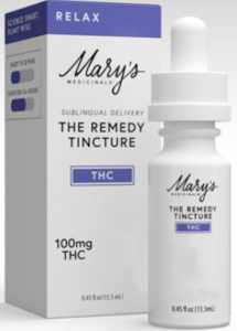 Mary's Medicinals - [Mary’s Medicinals] Tincture - 1000mg - The Remedy "Relax" (I)