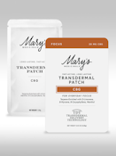 MARY'S MEDICINALS - Topical - CBD Rich - Transdermal Patch