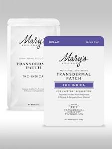 MARY'S MEDICINALS - MARY'S MEDICINALS - Topical - Relax - Indica - Transdermal Patch - 20MG