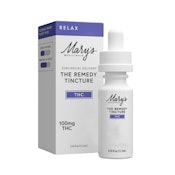 RELAX REMEDY THC TINCTURE 1000MG - MARY'S MEDICINALS
