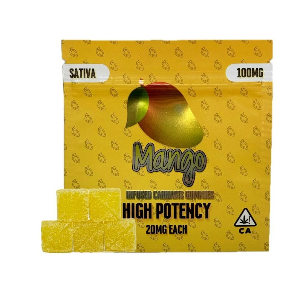 MAS - MAS Cannabis Mango Sativa Gummies 100mg Main Image