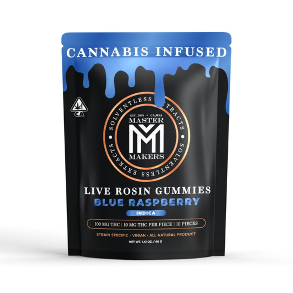 BLUE RASPBERRY - 10PK | EDIBLE | 100MG