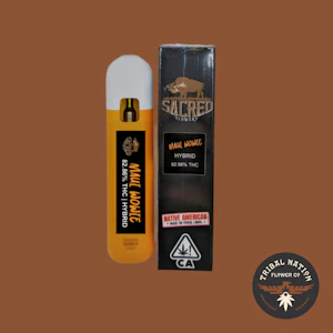 SoCal First Nations - Sacred DISPOSABLE 1g - Live Resin - Maui Wowie