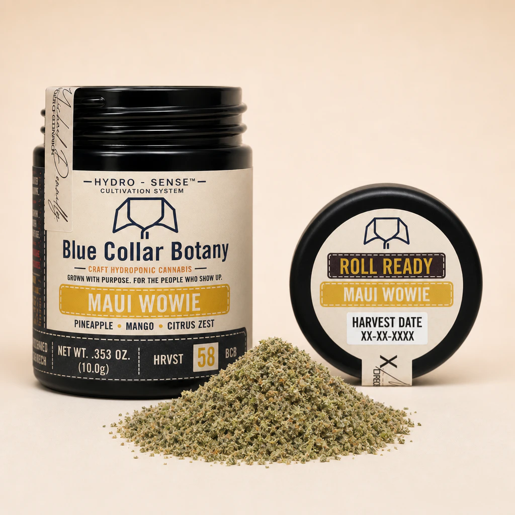 Blue Collar Botany - Maui Wowie - 10g Preground - Blue Collar Botany Main Image