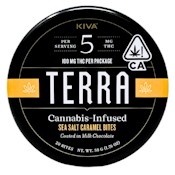 Terra Bites - Milk Chocalte Sea Salt Caramel - 20pk - 100mg