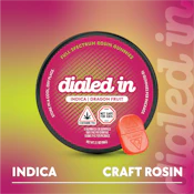 Dragon Fruit | Classic Indica Rosin Gummies 100mg | TAX INCLD