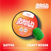 Guava - 100mg Sativa Rosin - Dialed In Gummies
