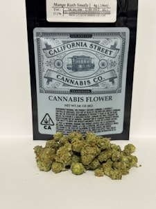 CALIFORNIA STREET CANNABIS CO - Mango Kush (Smalls) - 4g (IH) - CSCC. House Flower