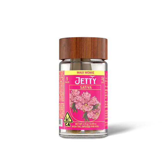 Jetty Extracts - Maui Wowie x Cereal Milk | Infused | High Thc | 5 pack Main Image