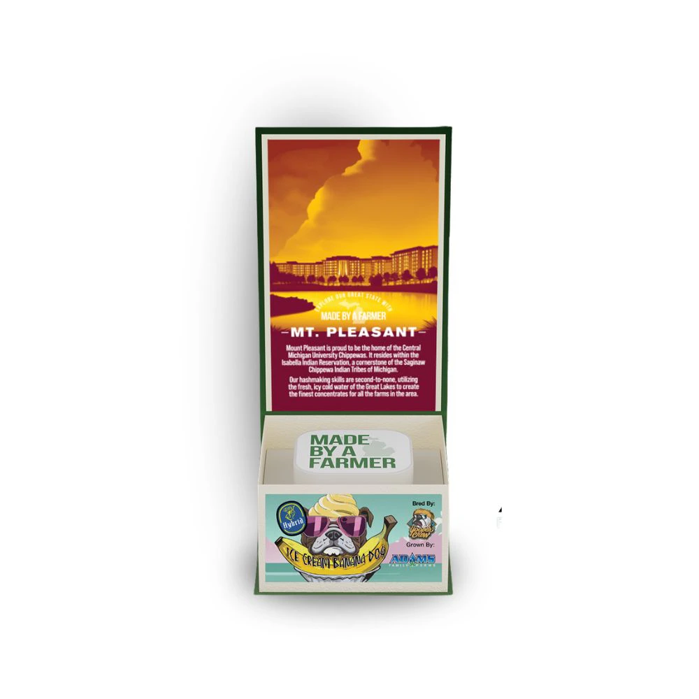 Made By A Farmer - Ice Cream Banana Dog 1g Hash Rosin - MADE BY A FARMER Main Image