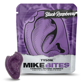 Common Citizen - Tyson 2.0 Black Raspberry Mike Bites Gummies (VEGAN) - 200mg