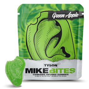 Common Citizen - Tyson 2.0 Green Apple Mike Bites Gummies (VEGAN) - 200mg