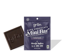 Gron| Dark Chocolate Mini Bar - CBN/THC | 1:1  Sleepy Indica (100mg)