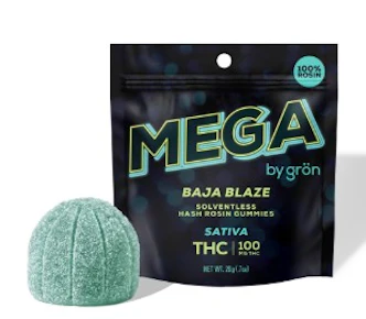 Gron | Edible | MEGA | Rosin Infused | Baja Blaze | 100mg