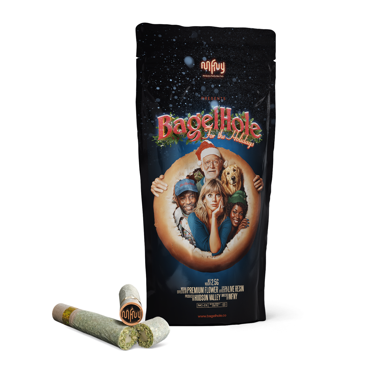 Honey Banana x Honey Banana Live Resin BagelHole - 2.5g - Preroll