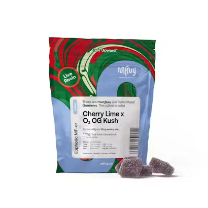 MFNY - Cherry Lime x O2 OG Kush Live Resin Gummies | 10pk Main Image