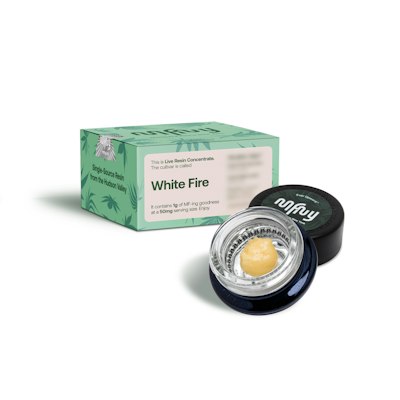 MFNY - White Fire - Live Resin Badder - 65.72% THC - 1g - Wax