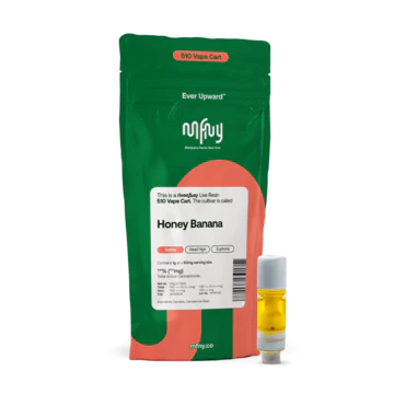 MFNY - MFNY - Honey Banana - Live Resin - 80.27% THC - 1g - Vape Cartridge Main Image