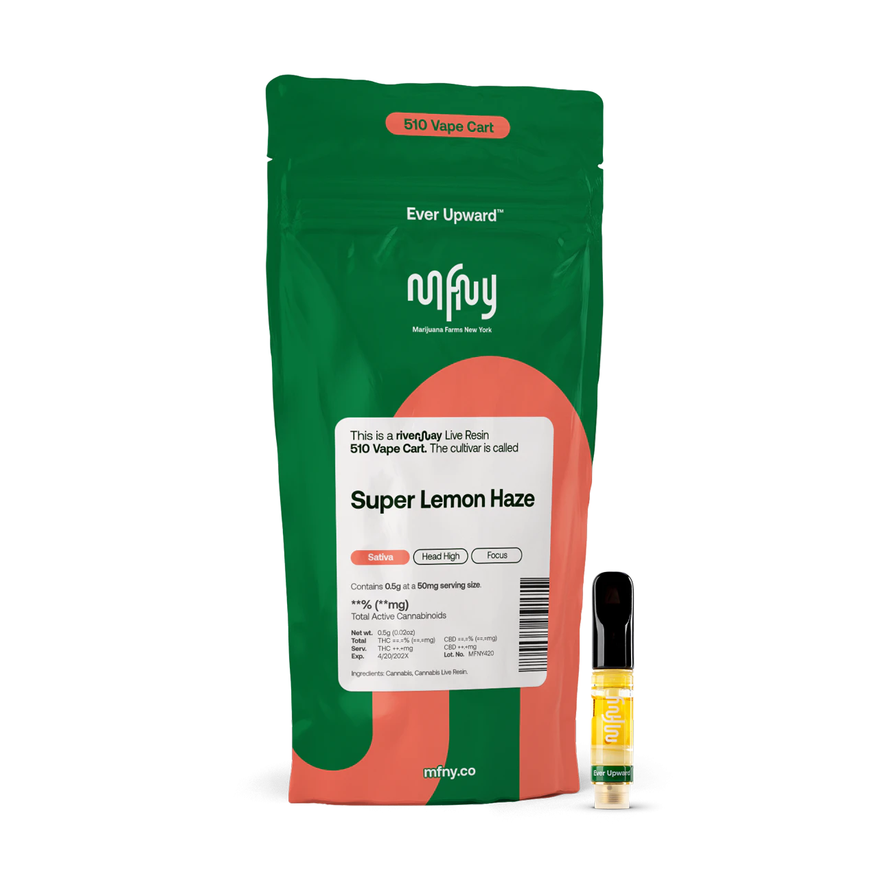 MFNY - MFNY | Super Lemon Haze | Live Resin 510 Cart | .5g Main Image