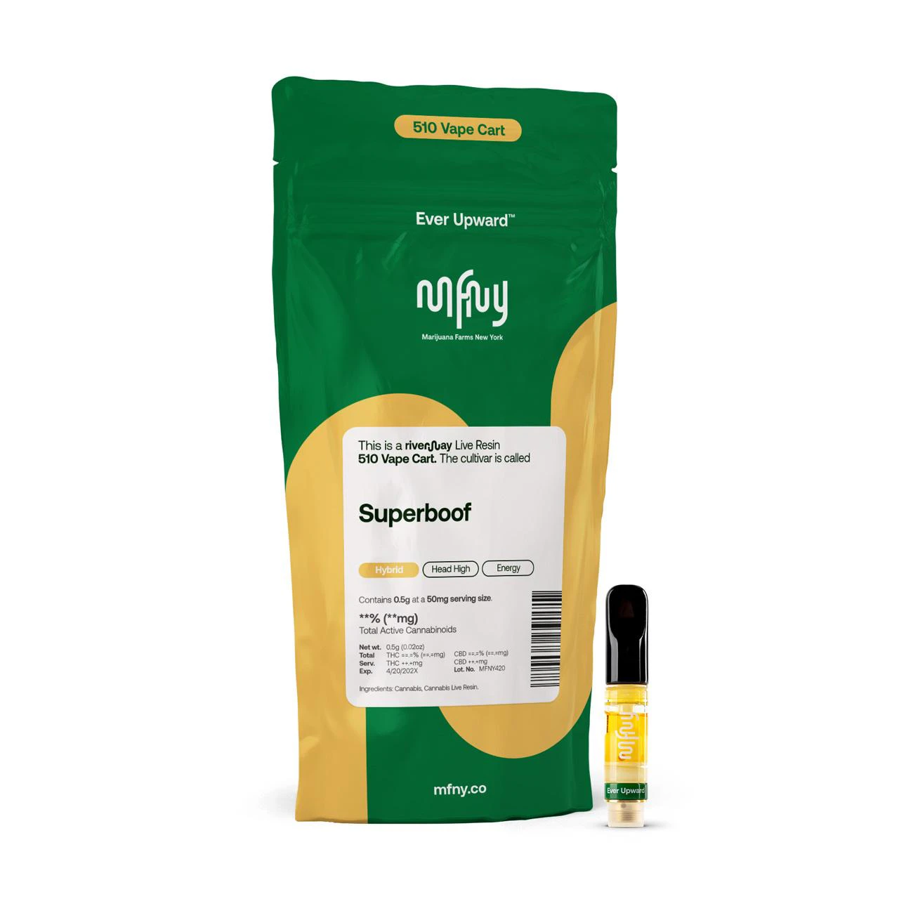 MFNY - MFNY | Superboof | Live Resin | Cart | 0.5g Main Image