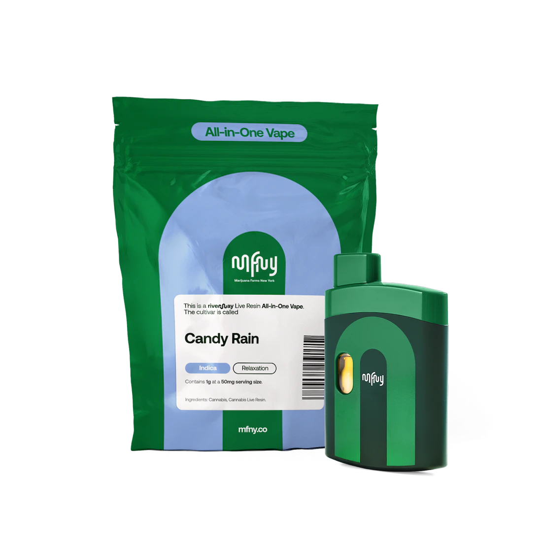 MFNY - Candy Rain Live Resin AIO | 1g Main Image