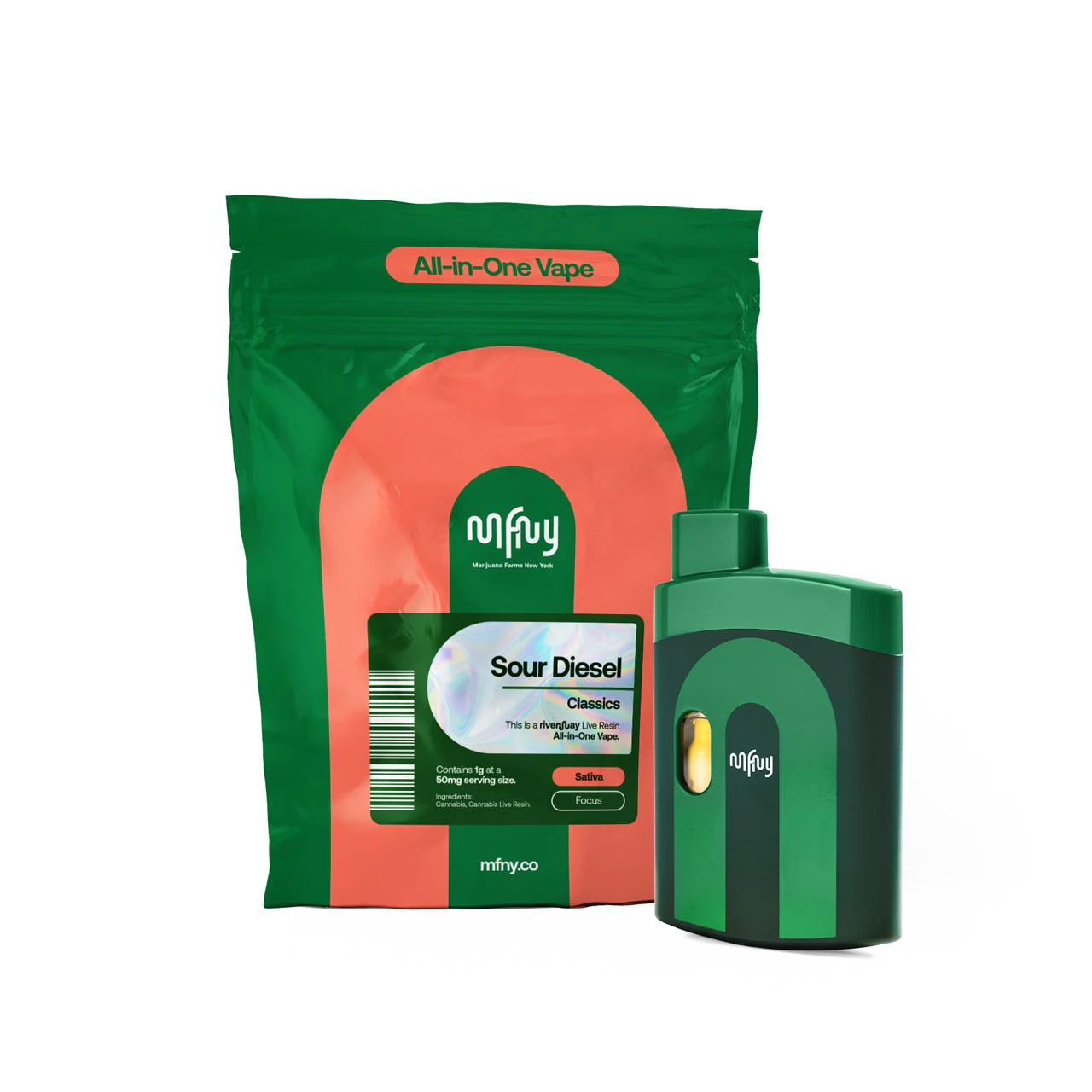 MFNY - MFNY | Sour Diesel | Live Resin | AIO | 1g Main Image