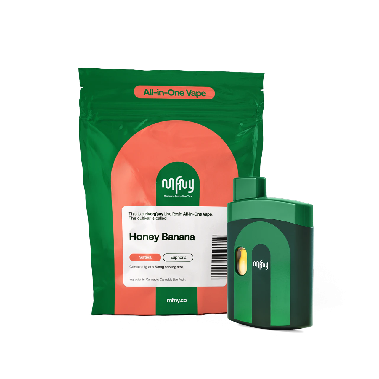 MFNY - Honey Banana Live Resin AIO | 1g Main Image