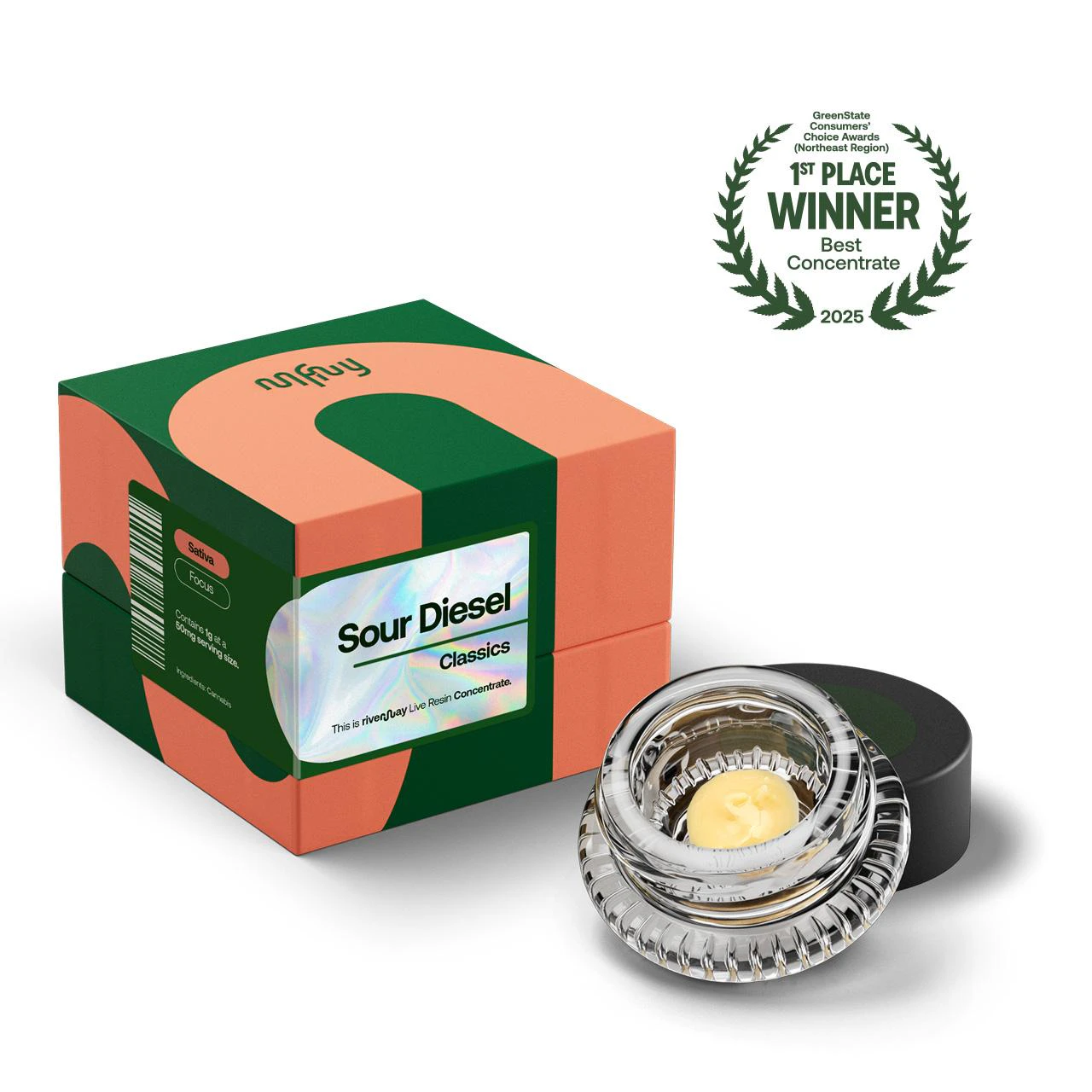 MFNY - MFNY - Sour Diesel Live Resin Badder (1g) Main Image