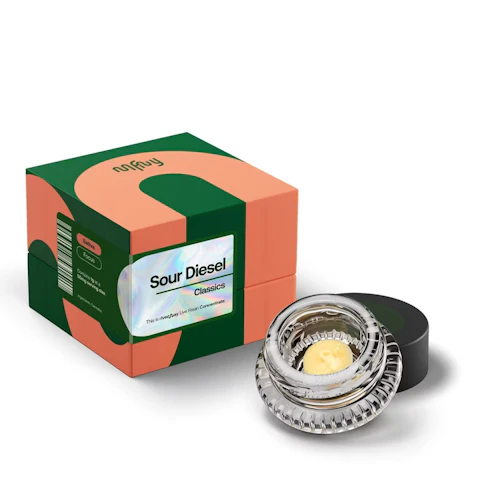 MFNY - #16 Sour Diesel -Sativa- 70.26% THC | 1g Live Resin Badder (Concentrate) | MFNY   -tf1