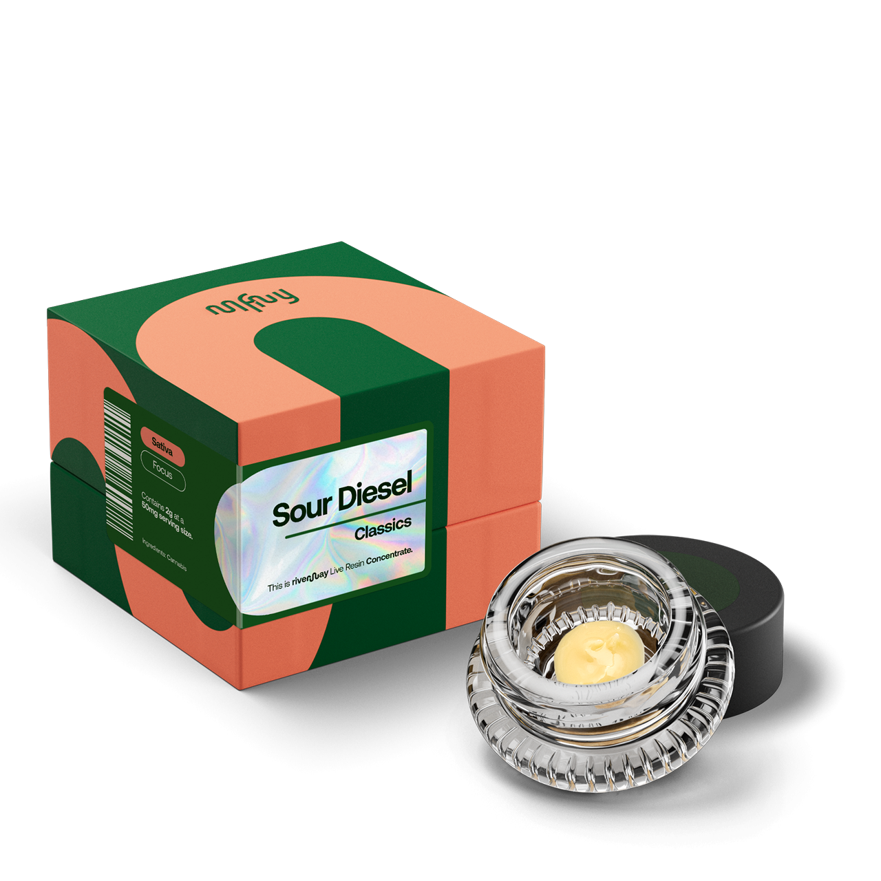 Sour Diesel Live Resin Badder - 2g - Concentrate