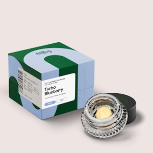 MFNY - MFNY - Turbo Blueberry - Live Resin Badder - Concentrate - 70.4% THC - 1g - Wax