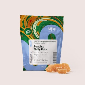 MFNY - MFNY - Peach x Natty Dubs - Live Resin - 100mg - 10mg x 10ct - Edibles