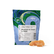 Peaches & Cream x Oishii 10mg Live Resin Gummies 10 Pack | MFNY