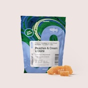 Peaches & Cream x Oishii Live Resin Gummies