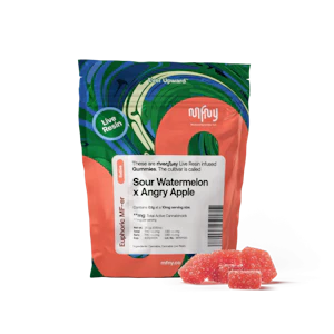 MFNY - Sour Watermelon X Angry Apple | edible | 10mg x10 | MFNY