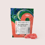 Sour Watermelon x Angry Apple | MFNY | Gummies | 10pcs | 10mg