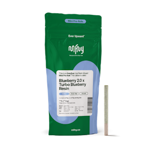 MFNY - Blueberry 2.0 X Turbo Blueberry Live Resin Infused pre-roll | .7g