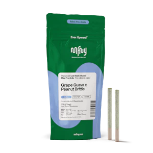 MFNY - MFNY | Grape Guava x Peanut Brittle Resin | Infused PreRolls (2 x .75G) indica