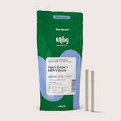 Hash Burger x MFNY Skunk Live Resin Infused pre-roll | .75g, 2pack
