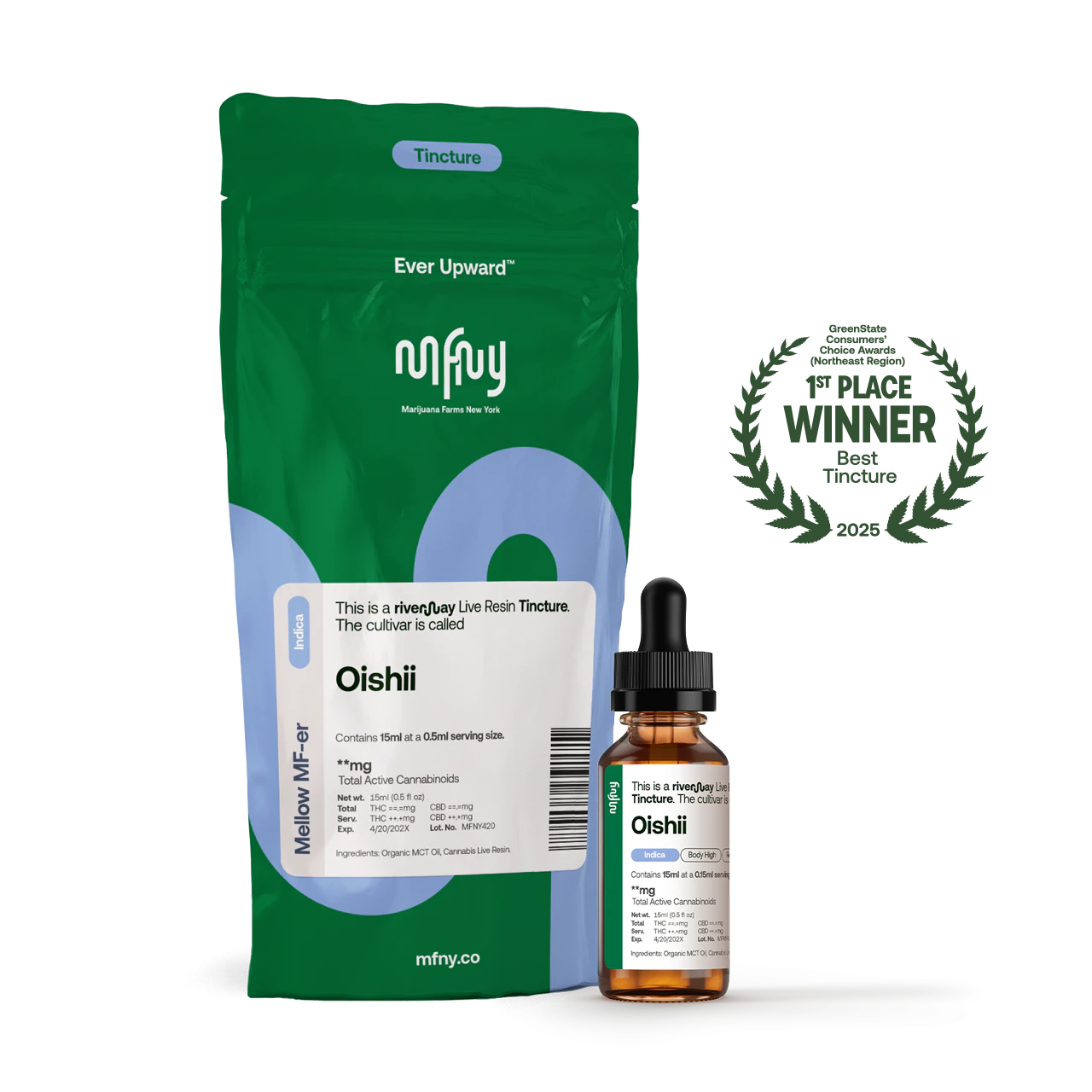MFNY - Oishii 15mL Live Resin Tincture Main Image