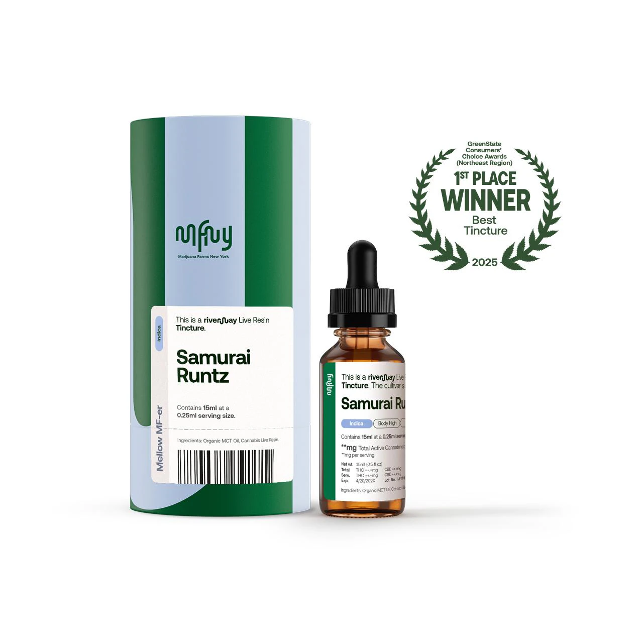 MFNY - MFNY | Samurai Runtz Live Resin | Tincture | 15ml Main Image