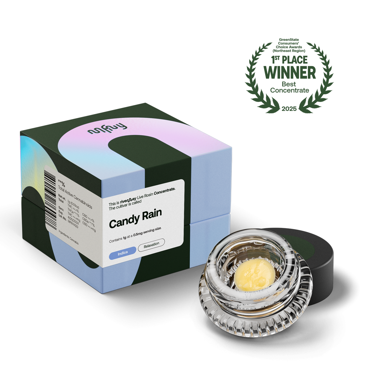 Candy Rain Live Rosin Badder 1g - Concentrate