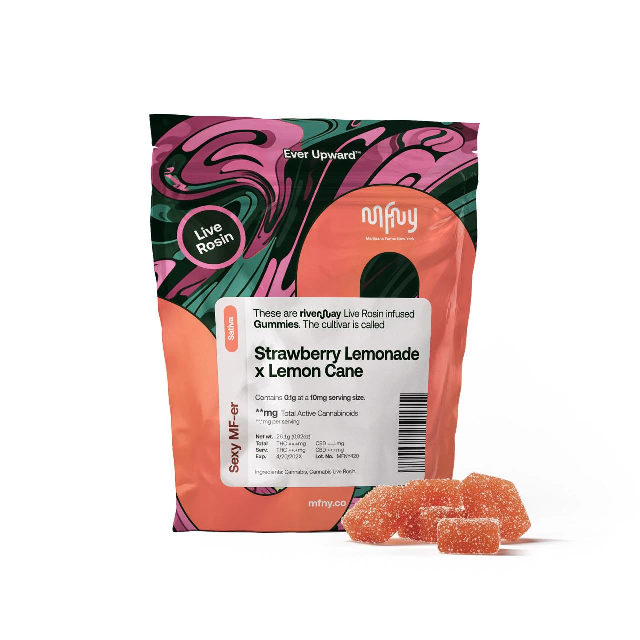 MFNY - MFNY | Live Rosin Gummy Strawberry Lemonade x Lemon Cane Main Image