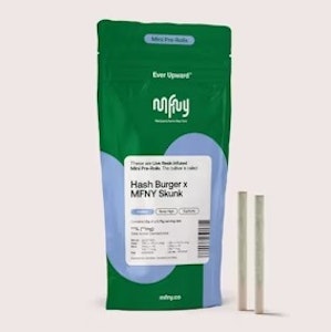 MFNY - MFNY |2pk Infused Pre-roll - Hash Burger x MFNY Skunk - .75g