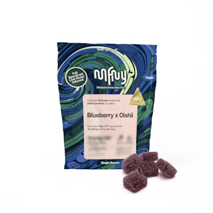 MFNY - MFNY - Blueberry x Oishii #4 - Live Rosin - 10ct - 100mg per pk - Edibles
